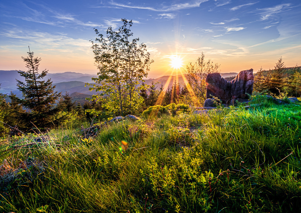 MPI_Sunset_0042 | Sonnenuntergang auf dem Panoramaweg oberhalb dem Lierbach - Realisiert mit Pictrs.com