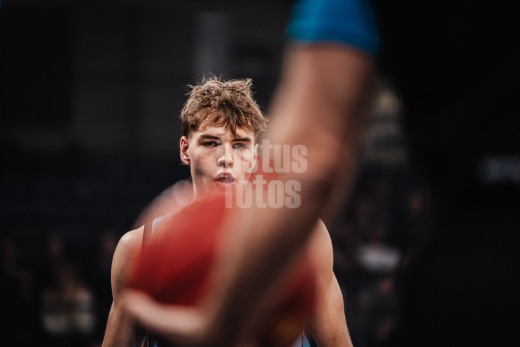 Basketball | Männer | Saison 2024/2025 | BKT EuroCup | Veolia Towers Hamburg vs. 7Bet-Lietkabelis Panevezys | 21.01.2025 | Leif Möller (#6, Hamburg Towers)