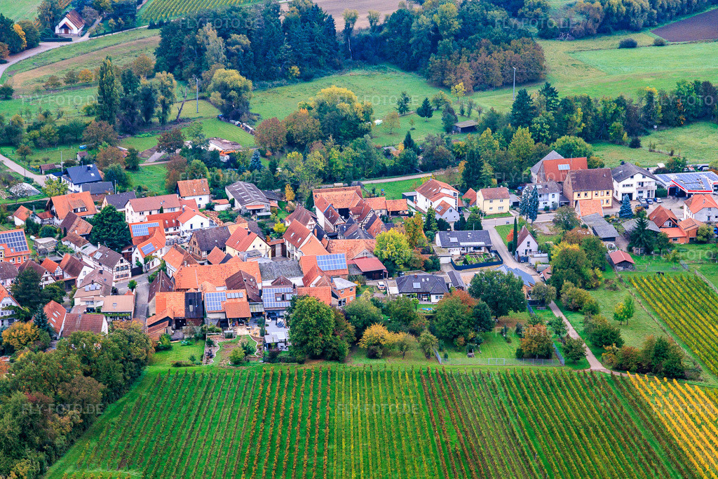 Luftbild: Bergstr in Oberhausen im Bundesland Rheinland-Pfalz in Deutschland. Foto: IMG_149986.jpg vom 10.10.2025 durch Werner Riehm/FLY-FOTO.de