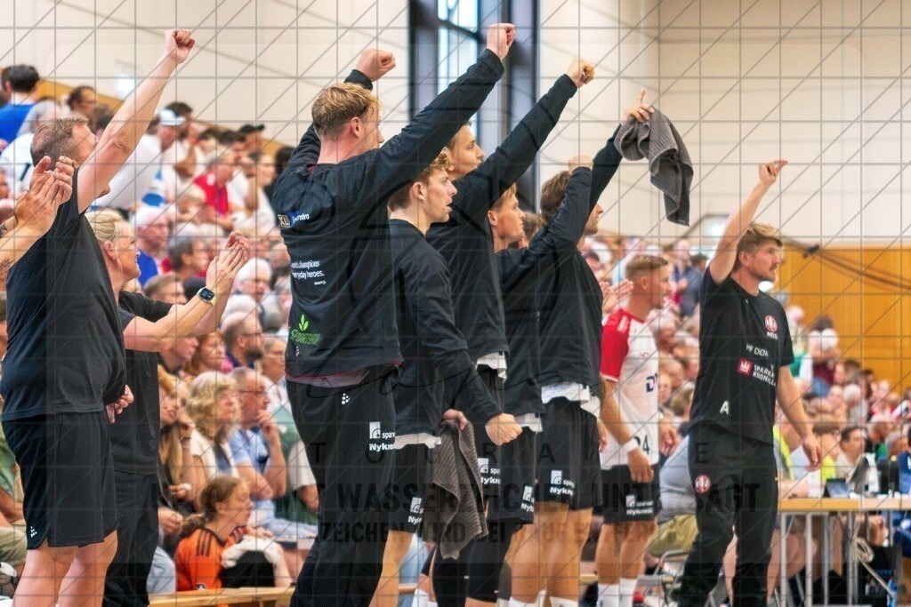 IHC 2026 - HC Hamburg vs. HØJ Elite | HØJ Elite; IHC 2026 - HC Hamburg vs. HØJ Elite am 07.08.2026 in Sporthalle KGS, Schneverdingen - Realisiert mit Pictrs.com