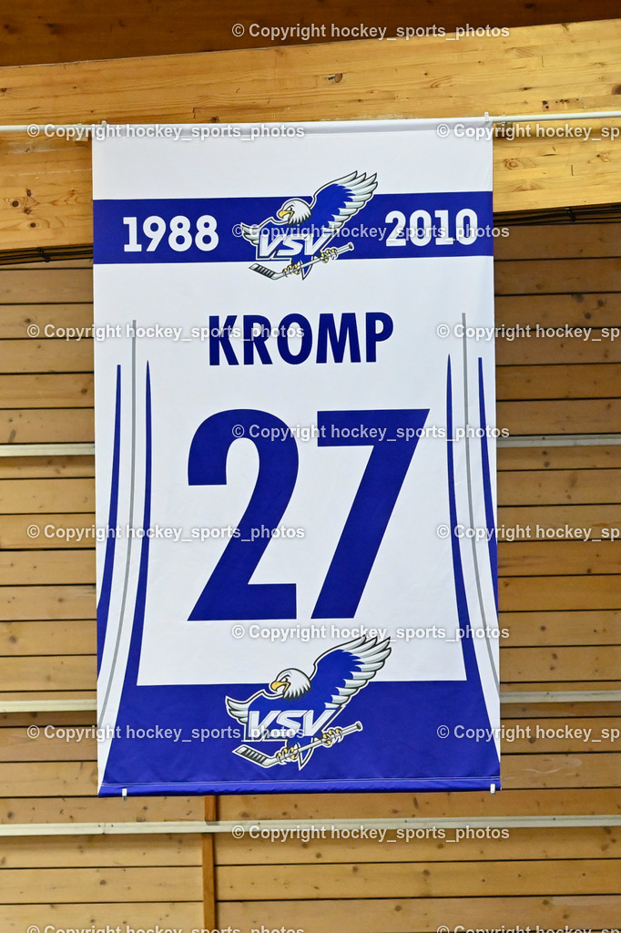 EC IDM Wärmepumpen VSV vs. Black Wings Linz 27.10.2023 | Ehrentrikot, #27 Wolfgang Kromp