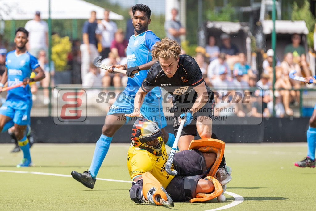 HK_20230822_103740 | 4 Nations Tournament Spiel um Platz 1 ( MU21 ) Indien - Germany am 22.8.2023 DHC Düsseldorf, Düsseldorf ,