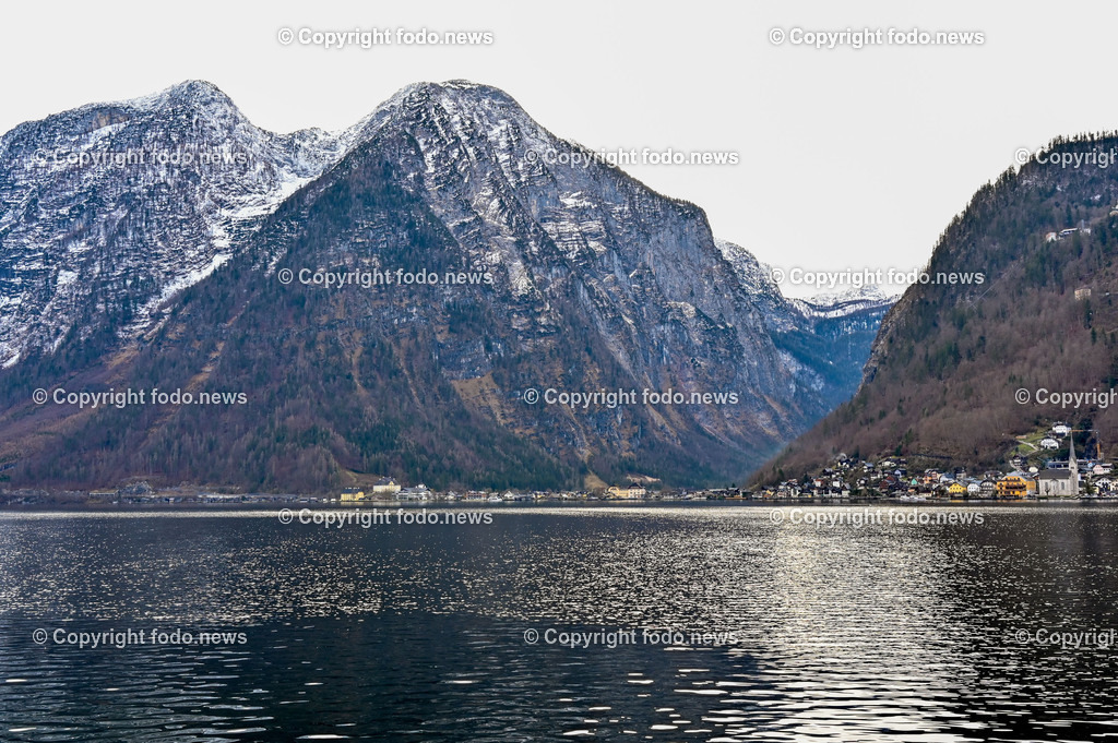 Hallstatt_ 13.01.2023-19 | 13.01.2023, Hallstatt, AUT, Hallstatt, im Bild Hallstatt, Hallstaettersee, Ortschaft, Stadt, Ort