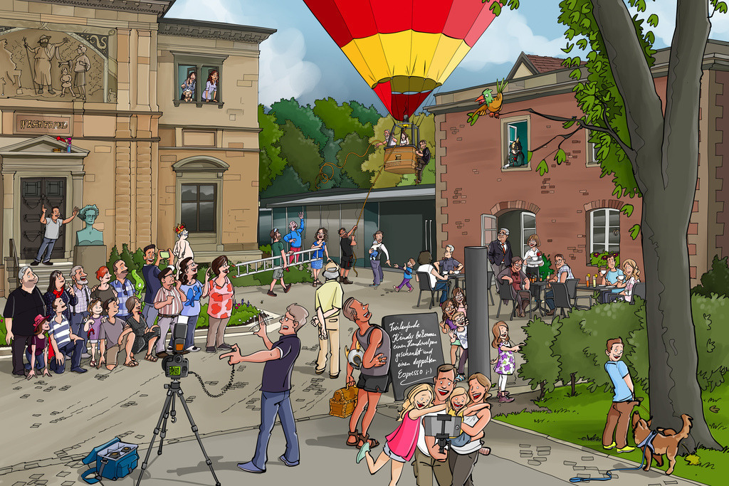 Bayreuth-Wimmelbild-Wahnfriedhaus-schanz-partner | Schanz & Partner - Realisiert mit Pictrs.com