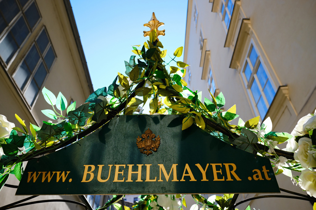 Bühlmayer Hofvergolder | WIen, Austria - April 29, 2025; C. Bühlmayer - K.u.K. Hofvergolder. - Realisiert mit Pictrs.com