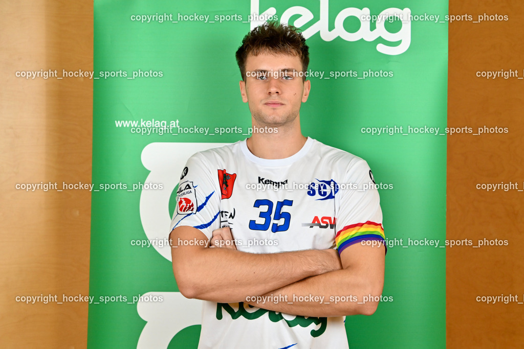 SC Ferlach Media Day | #35 Juranic Jura Egon, SC Ferlach Media Day, SC Ferlach Media Day am 19.08.2024 in Ferlach (Ballspielhalle Ferlach), Austria, (Photo by Bernd Stefan)