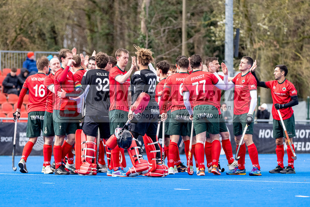 HK_20240323_109885 | 1. Bundesliga Hockey Herren Crefelder HTC - Mannheimer HC am 23.3.2024 Crefelder HTC  Hüttenallee, Krefeld ,