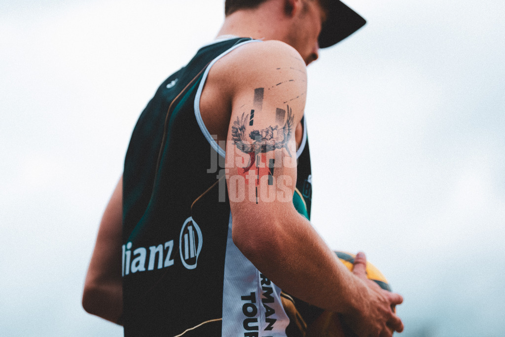 Beachvolleyball | Frauen | Allianz German Beach Tour 2025 | Tourstop Hamburg | 30.05.2025 | Tattoos von Lukas Pfretzschner