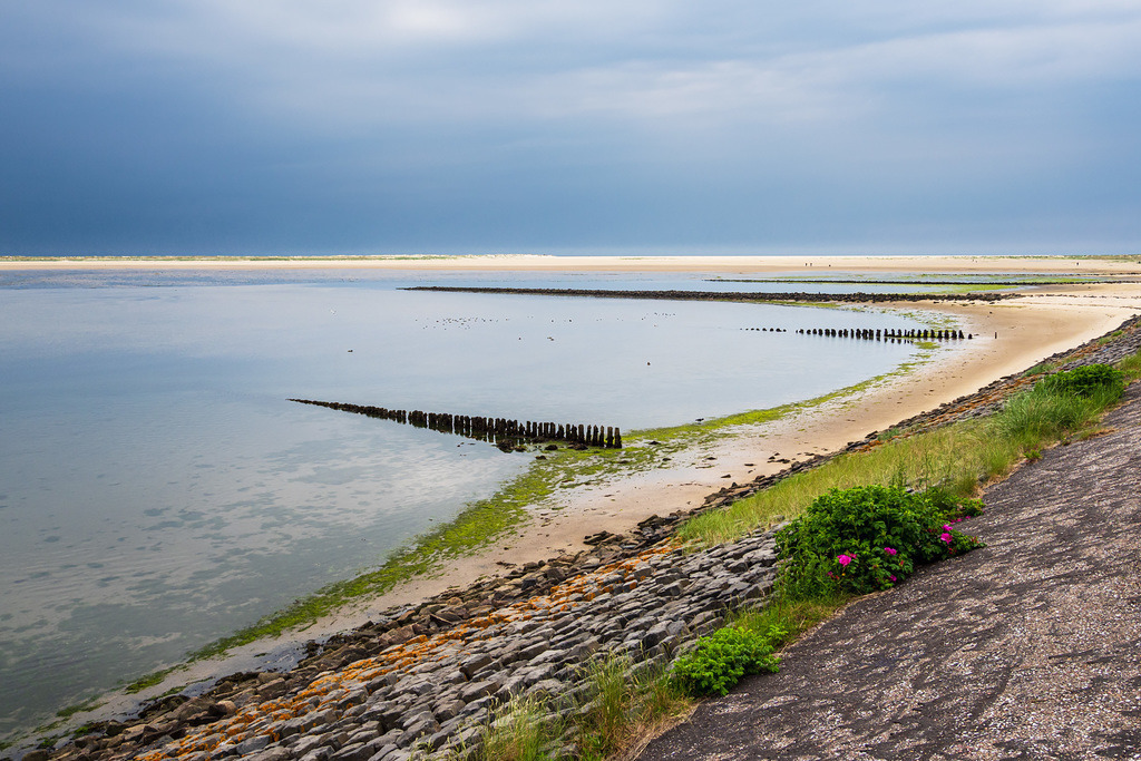 Strand mit Buhnen in Wittdün auf der Insel Amrum | Strand mit Buhnen in Wittdün auf der Insel Amrum.