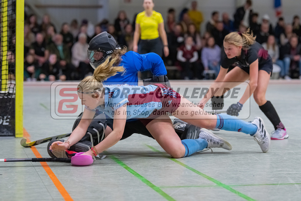HK_20230225_104554 | Deutsche Meisterschaft WU16 HC Ludwigsburg - UHC Hamburg am 25.2.2023 DSC 99, Düsseldorf ,