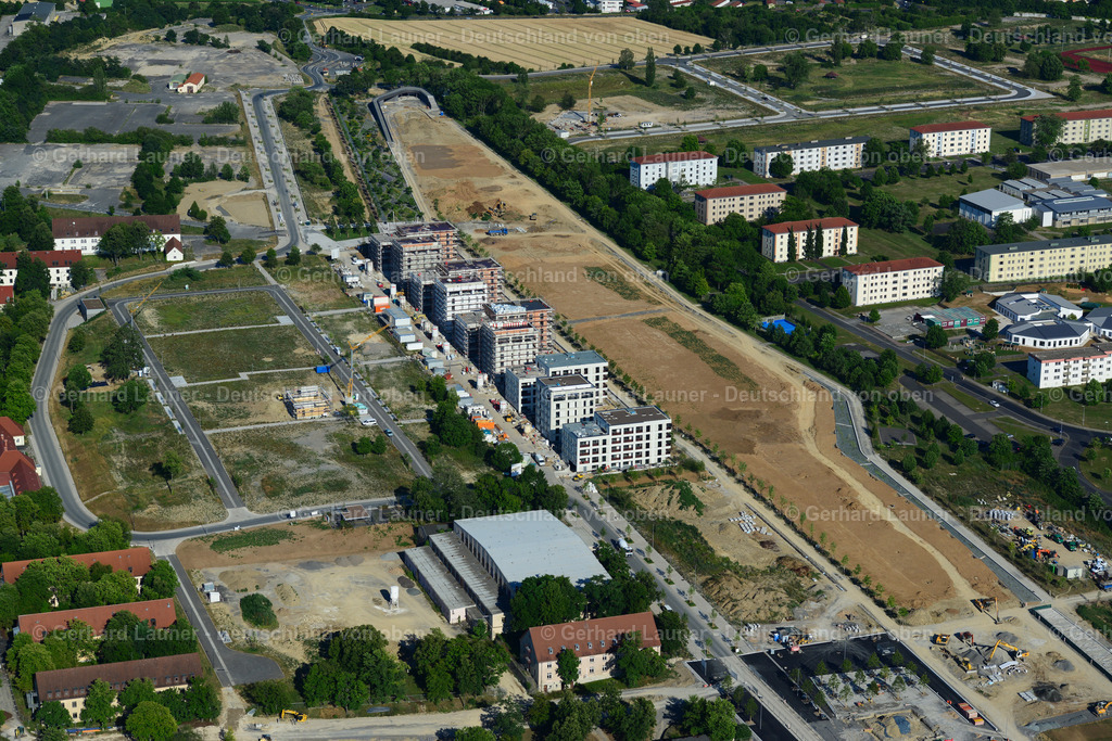 3702262 | Neubauder Wohnsiedlung Norbert-Glanzberg-Strasse, Hubland, Würzburg