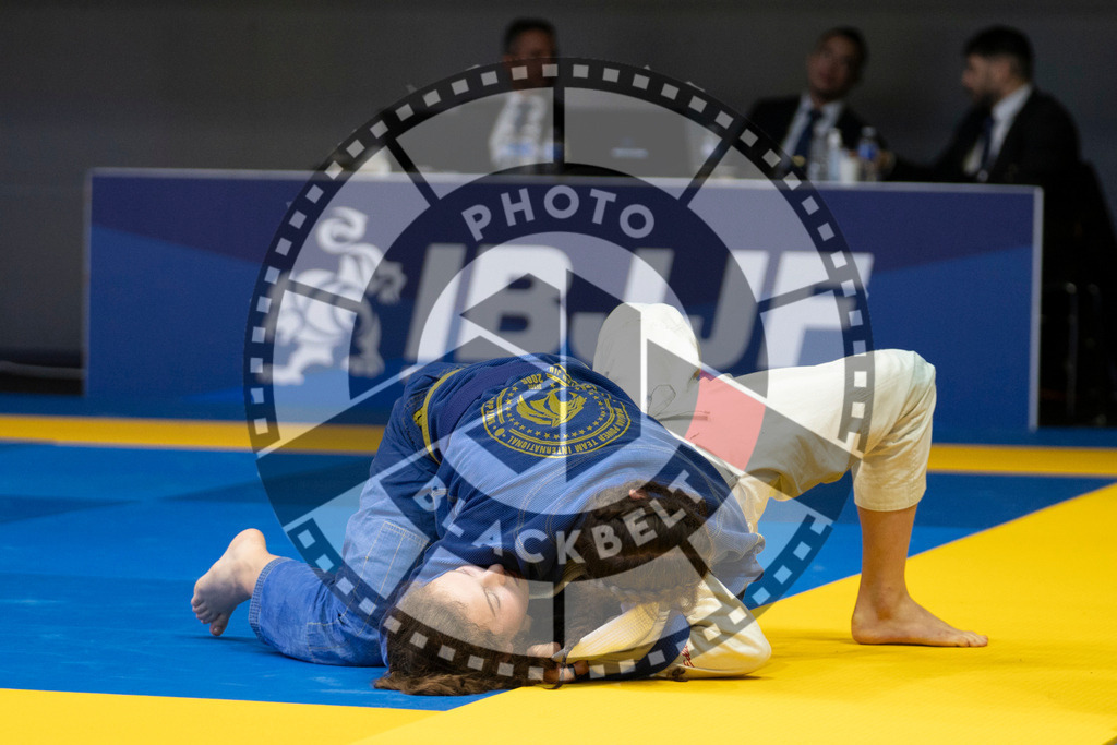 20240119PBB3809 | Fighters compete during the IBJJF European Championship in Paris, France, on January 19, 2024.