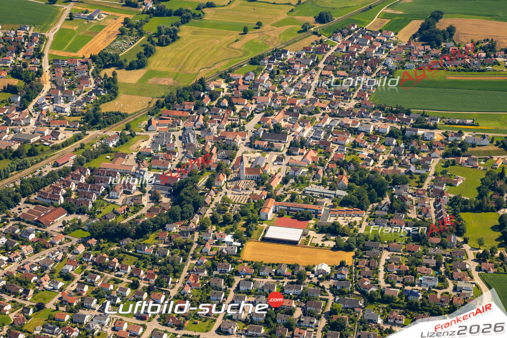 Das Luftbild zeigt :  Dasing - Die Luftaufnahme wurde 2024 vom UL-Flugzeug aus erstellt ( keine Drohne ) - Hochauflösende Luftaufnahme - Für grossformatige Ausdrucke geeignet. Die Geschenkidee !Mit Lizenz und Bildrechte bestellbar