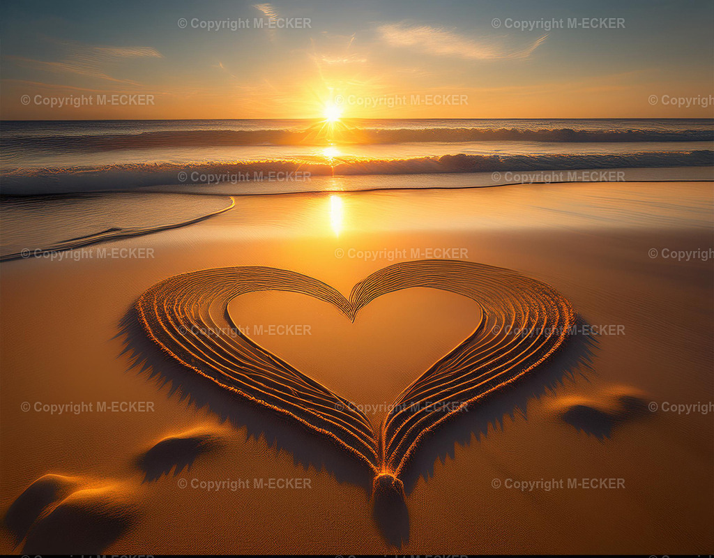 Herz am Strand.5 | Martin Ecker Fotograf Euratsfeld - Realisiert mit Pictrs.com