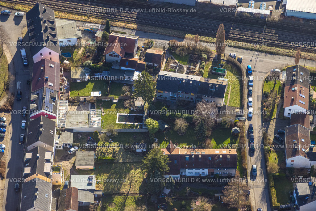 Witten240102670 | Luftbild, Wohnsiedlung Danziger Straße Ecke Ziegelstraße, Witten, Ruhrgebiet, Nordrhein-Westfalen, Deutschland