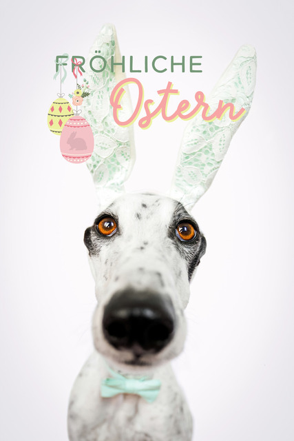 Patch wünscht Fröhliche Ostern! | Ich glaube, dass gerade jeder Fröhliche Ostern gebrauchen könnte. Also wünschen wir es dem, der diese Bild bekommt, von ganzem Herzen.