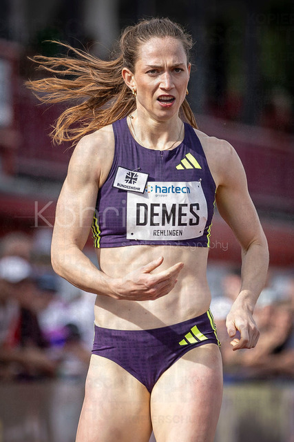 61. Internationales Pfingstsportfest; Rehlingen-Siersburg, 24.05.2026 | REHLINGEN , GERMANY - MAY 24: Eileen Demes (GER/TV 1861 Neu-Isenburg) during the 61. Internationales Pfingstsportfest on 24.05.2026 at the  Bungertstadion in Rehlingen-Siersburg (Saarland / Deutschland).