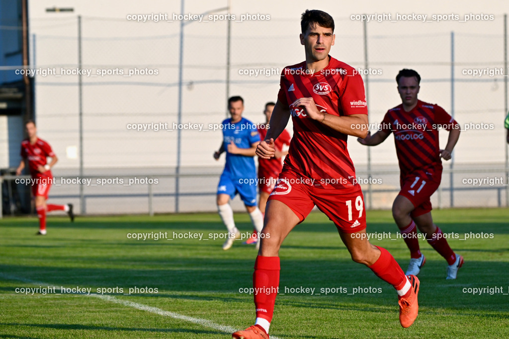 SV St.Jakob vs. SAK | #19 Matic Ahacic St.JakobSV St.Jakob vs. SAK, SV St.Jakob vs. SAK am 23.08.2024 in St. Jakob im Rosenthal (Sportplatz St. Jakob), Austria, (Photo by Bernd Stefan)