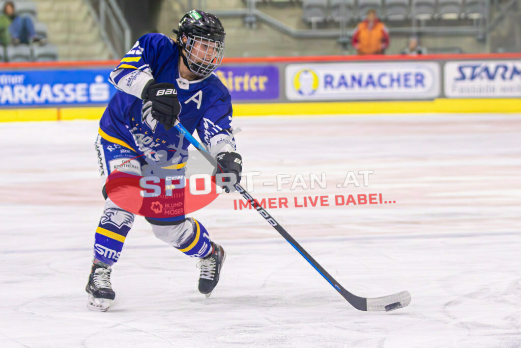 Eishockey DEBL 2023/24 | Eishockey DEBL 2023/24, KAC Frauen - Villach Lady Hawks am 27.09.2023 in Klagenfurt (Heidi Horten Arena), Austria, (Photo by Ernst Krawagner sport-fan.at) - Realisiert mit Pictrs.com