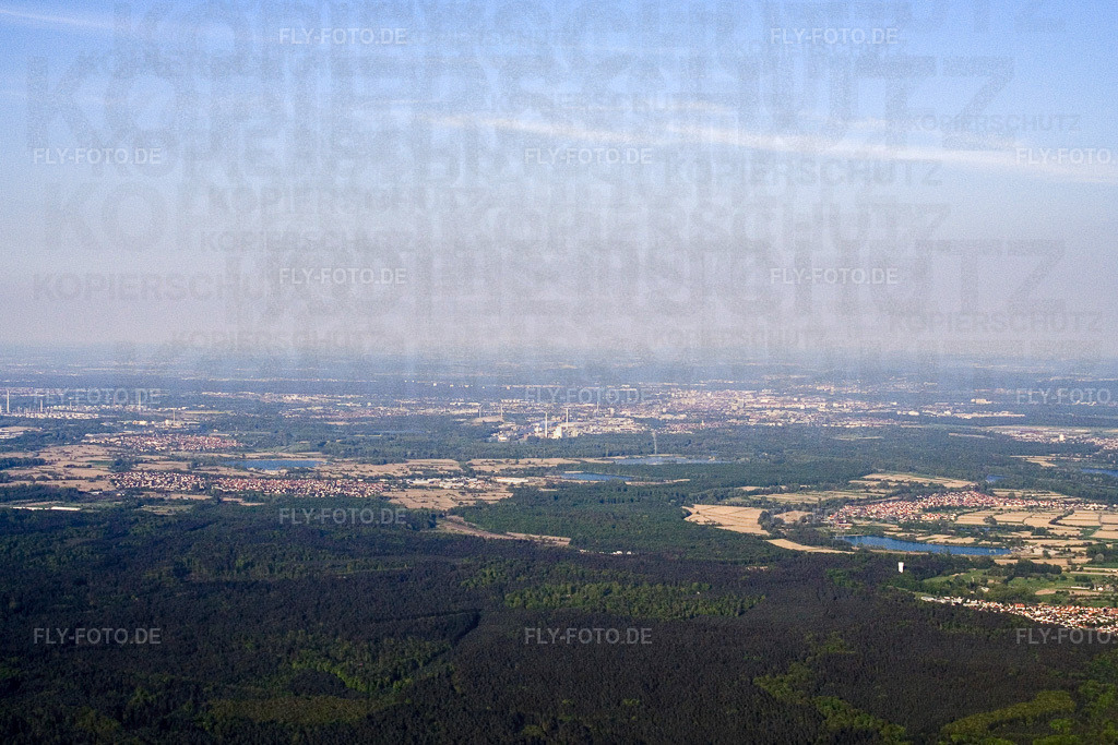 Ortsansicht | Luftbild: Ortsansicht in Scheibenhard im Bundesland Bas-Rhin in Frankreich. Foto: IMG_10591.jpg vom 04.05.2008 durch Werner Riehm/FLY-FOTO.de - Realisiert mit Pictrs.com