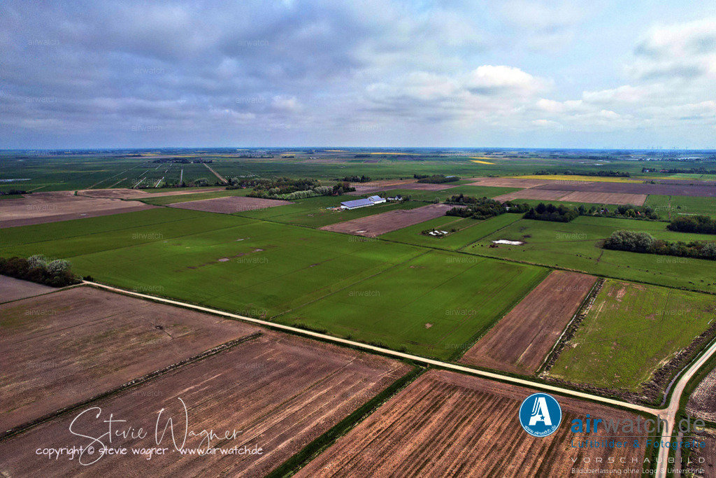 Luftbilder Rickelsbueller Koog - Nordfriesland | Luftbilder Rickelsbueller Koog