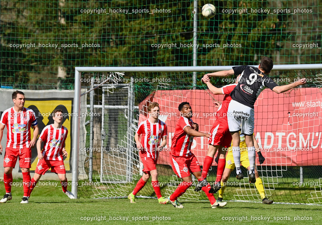 FC Gmünd vs. FC KAC 1909 22.4.2023 | #9 Juro Kovacic, #10 Sandro lose Da Silva, #3 Patrick Ritzinger, #2 David Gräfischer