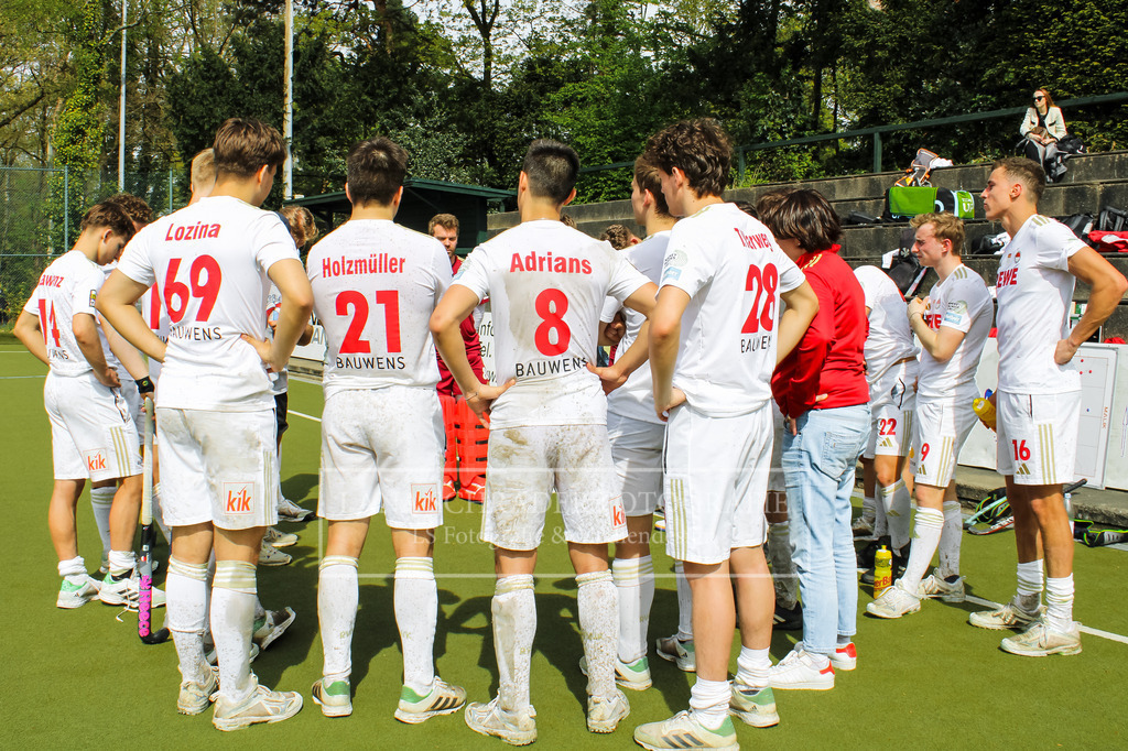Bundesliga Herren HTC Uhlenhorst Mülheim - Rot-Weiß Köln 13.04.24 Mülheim-193 | lanaschraderfotografie - Realisiert mit Pictrs.com