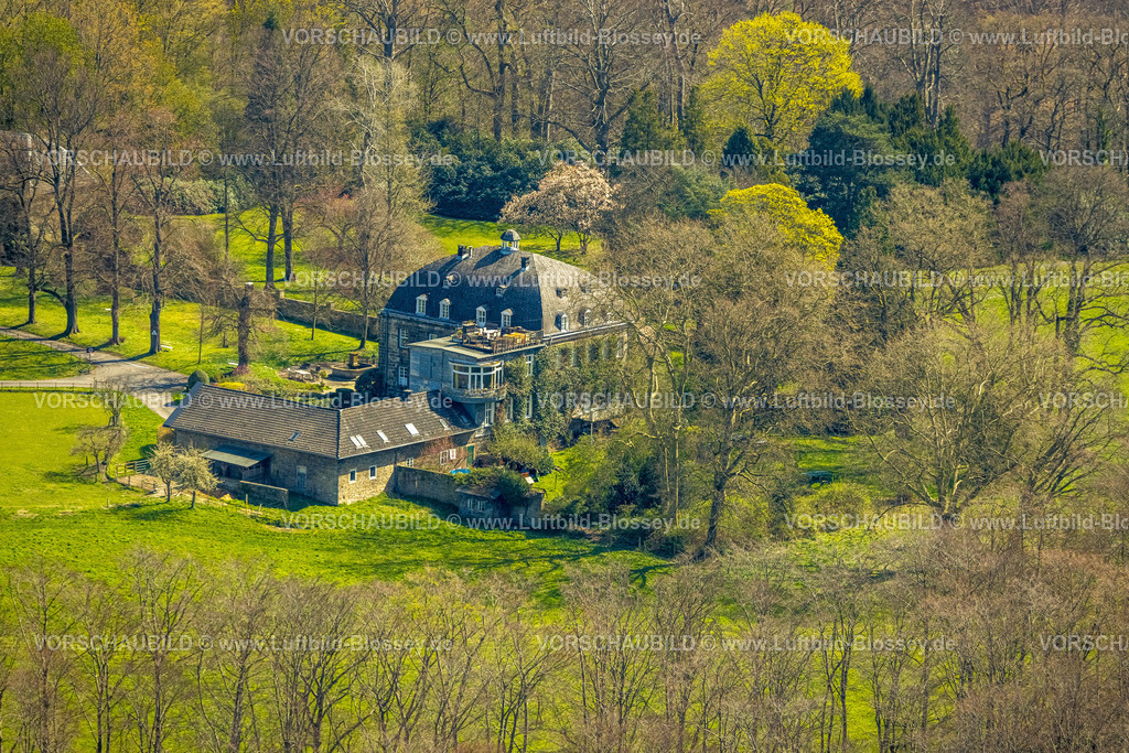 Herdecke220401464 | Luftbild, Gut Schede im Waldgebiet, Herdecke, Ruhrgebiet, Nordrhein-Westfalen, Deutschland