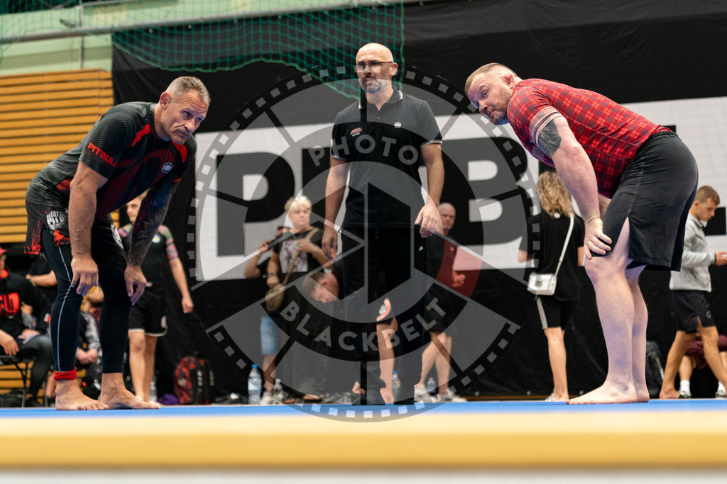 20230916PBB6280 | Fighters compete during the grappling tournement ADCC Trials (European, Middle East and African Championship) in Warsaw, Poland, on September 16, 2023.