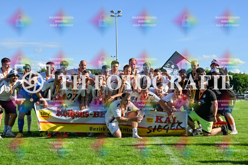 GER, FC Zell - FC Wittlingen, Fussball, Rothaus Bezirkpokal, Finale, Saison 2024/2025, 29.05.2025 | GER, FC Zell - FC Wittlingen, Fussball, Rothaus Bezirkpokal, Finale, Saison 2024/2025, 29.05.2025Foto: TH Fotografie/Thomas Hess