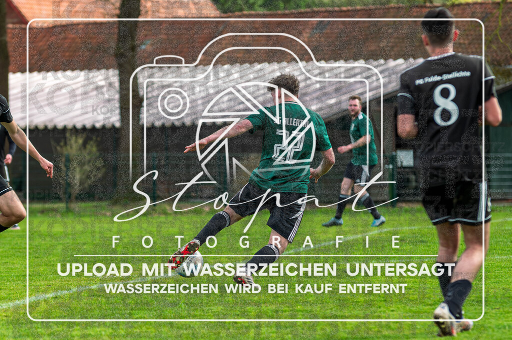 FGFS-SGA-1026 | Eric Hoffmeister (SG Allertal 3 #22) beim Herren 3. Kreisklasse HK Spiel zwischen FG Fulde-Stellichte 2 und SG Allertal 3 im Fulder Zentralstadion, Fulde (Simon Paul Stopat) - Realisiert mit Pictrs.com