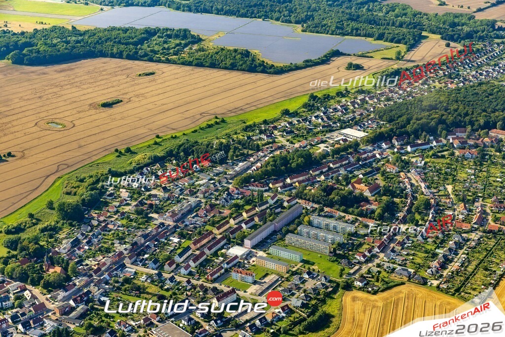 Schöne Luftaufnahme als Geschenk in Damgarten Ribnitz-Damgarten - Die Luftbildaufnahme wurde 2025 vom UL-Flugzeug heraus erstellt ( keine Drohne ) - Hochauflösende Luftaufnahme -Nicht vergleichbar mit Google Maps oder Satelittenbilder- Die Geschenkidee !Mit Lizenz und Bildrechte bestellbar