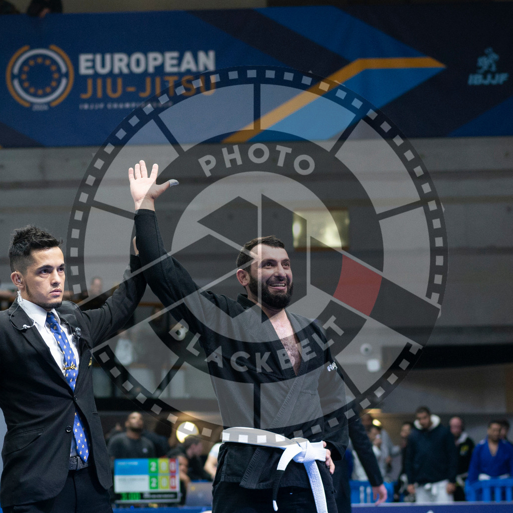 20240119PBB3186-2 | Fighters compete during the IBJJF European Championship in Paris, France, on January 19, 2024.
