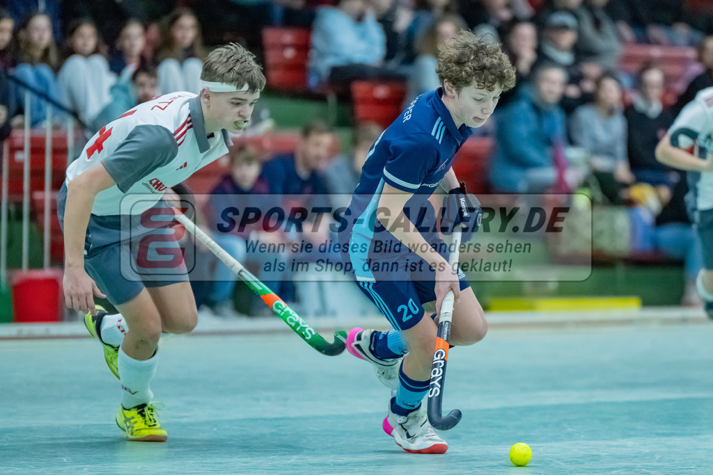 HK_20240225_108443 | 2. Halbfinale Deutsche Meisterschaft MU14 am 25.2.2024 Halle RW Köln, Köln ,