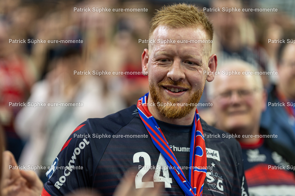 Handball I Herren I Daikin HBL I Saison 2024-2025 I 23. Spieltag I SG Flensburg-Handewitt - THW Kiel | Handball: Bundesliga, SG Flensburg-Handewitt - THW Kiel, 23. Spieltag, GP JOULE ArenaJim Gottfridsson (24, SG Flensburg Handewitt)