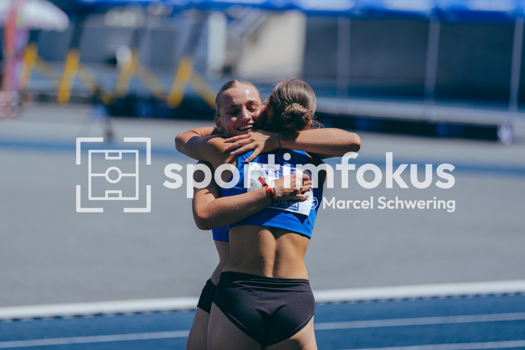 Deutsche Meisterschaften U20 / U16 2026 | Maria Schnemilich, 1. LAV Rostock, 658, Shira Kurzawa, LAC Erdgas Chemnitz, 1247, 110 Meter Hürden, Finale, Deutsche Meisterschaften der U20 &amp; U16 2026, Lohrheidestadion Bochum-Wattenscheid, 12.07.2026. Foto: Marcel Schwering / sportimfokus - Realisiert mit Pictrs.com