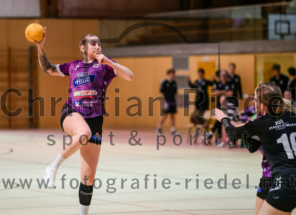 2024-01-27_072_SpVgg_Altenerding_gegen_HSG_Schwab-kirchen | Erding, Deutschland, 27.01.2024:
Handball, Bezirksoberliga Frauen Altbayern 2023 / 2024, 12. Spieltag, SpVgg Altenerding gegen HSG Schwab/kirchen, Endergebnis: 39:28

Lena Marie Becker (SpVgg Altenerding, #7)

Foto: Christian Riedel / fotografie-riedel.net