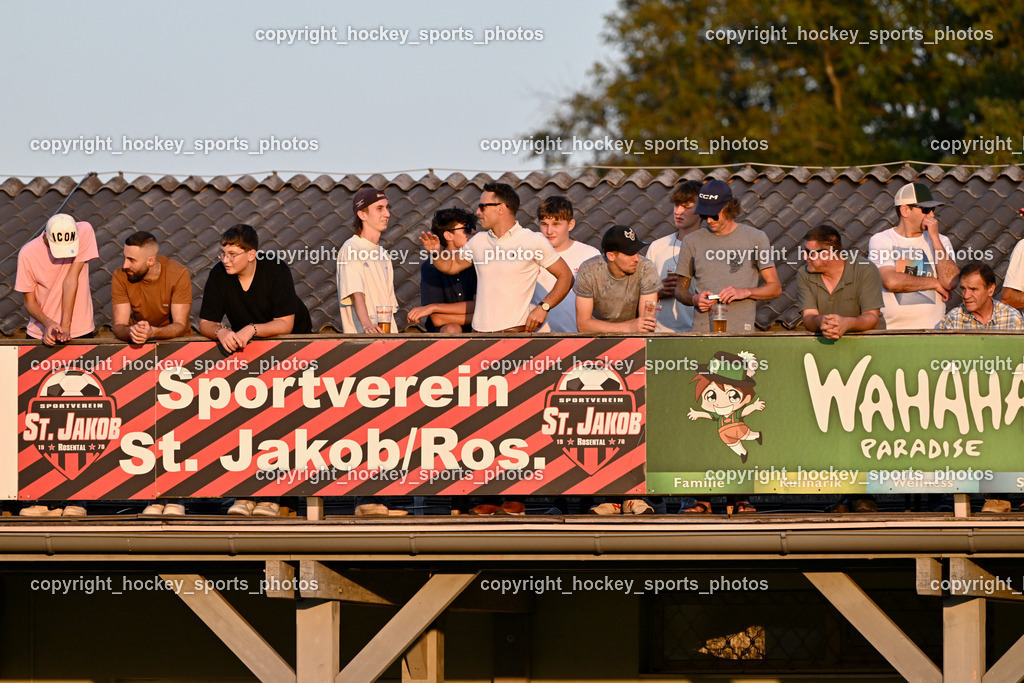 SV St.Jakob vs. SAK | Besucher Sportplatz St.Jakob im Rosenthal, SV St.Jakob vs. SAK, SV St.Jakob vs. SAK am 23.08.2024 in St. Jakob im Rosenthal (Sportplatz St. Jakob), Austria, (Photo by Bernd Stefan)