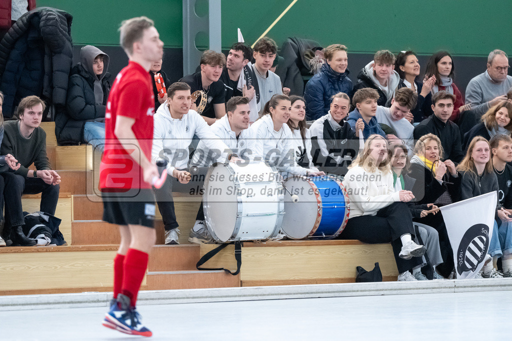 HK_20250202_102269 | 2. Bundesliga Halle Herren Club Raffelberg - Schwarz Weiss Köln am 2.2.2025 Halle am Raffelberg, Duisburg ,