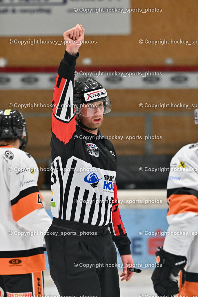 EC Spittal Hornets vs. USC Piraten Velden 7.2.2024 | OREL Stephan Referee