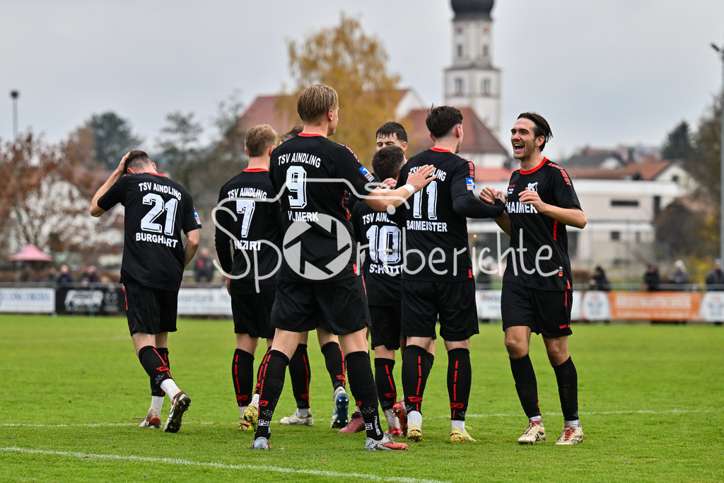 TSV Hollenbach - TSV Aindling | Jubel nach 1-4