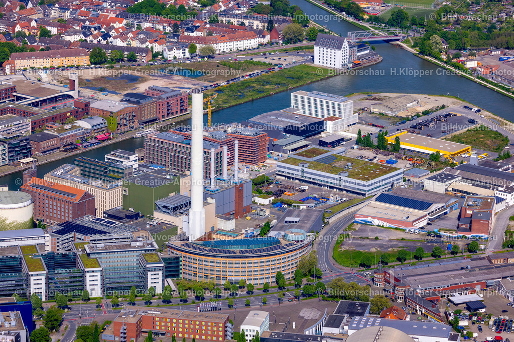 Luftbilder-Münster-Hafen 9532-2 | Luftbildfotografie der Stadt Münster Hafen - Realisiert mit Pictrs.com