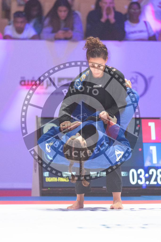 20231109PBB3259 | Fighters compete during the AJP World Professional Championship in the Mubadala Arena in Abu Dhabi, Arab United Emirates, on November 9, 2023.