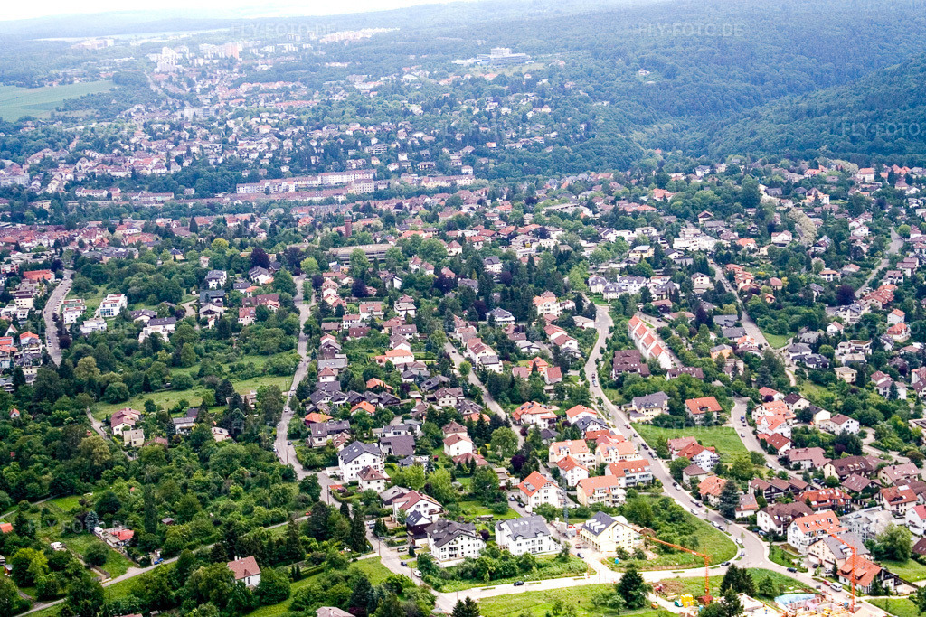 Luftbild: Pforzheim Südweststadt im Ortsteil Brötzingen in Pforzheim im Bundesland Baden-Württemberg in Deutschland. Foto: IMG_2501.jpg vom 05.06.2006 durch Werner Riehm/FLY-FOTO.de