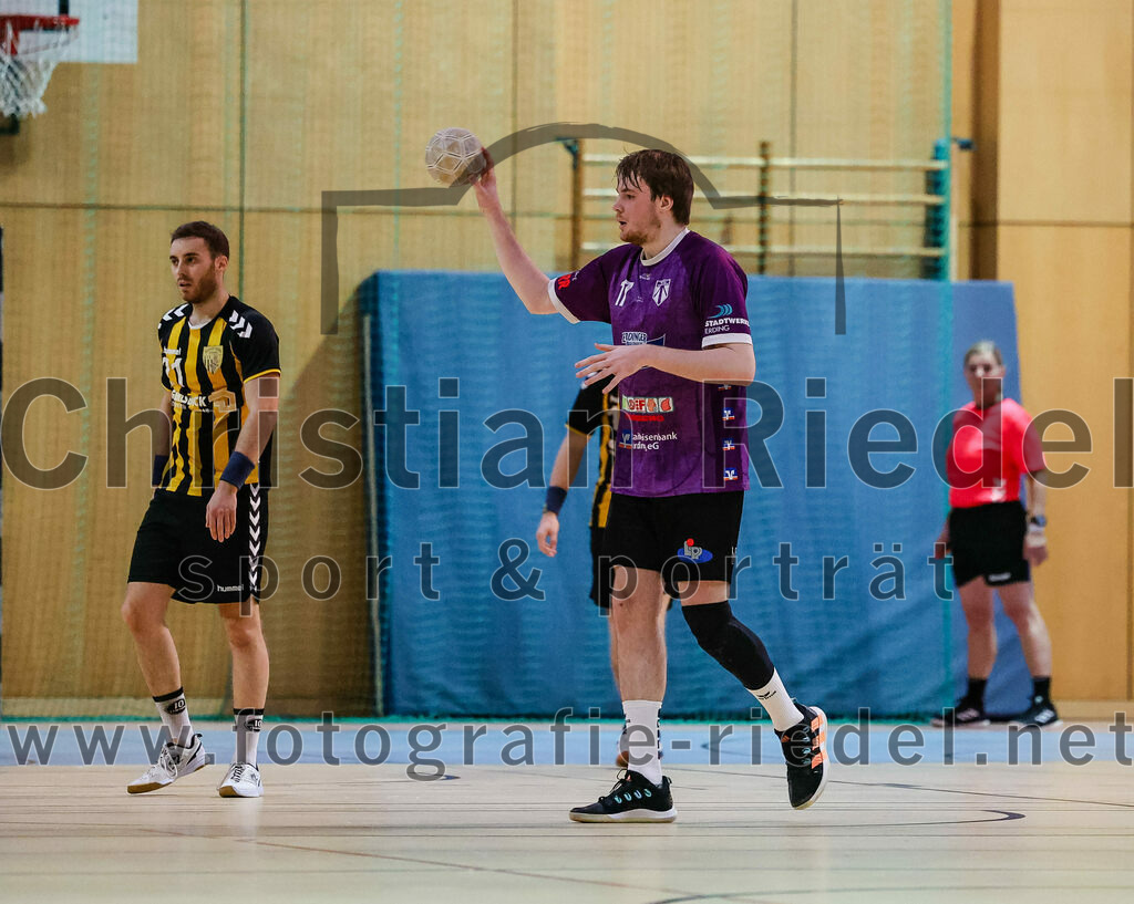 2023-12-16_021_SpVgg_Altenerding_gegen_HF_Scheyern | Erding, Deutschland, 16.12.2023:
Handball, Bezirksoberliga Männer 2023 / 2024, 11. Spieltag, SpVgg Altenerding gegen HF Scheyern, Endergebnis: 33:21

Foto: Christian Riedel / fotografie-riedel.net