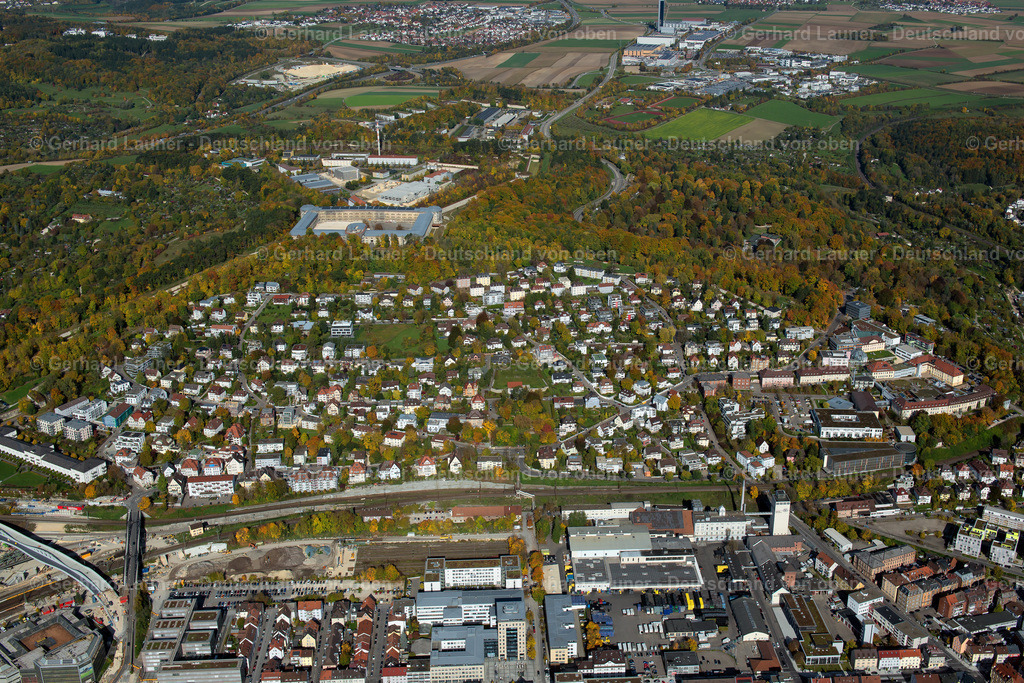 3703736 | THALFINGEN 13.10.2017 Stadtansicht des Innenstadtbereiches  in Thalfingen im Bundesland Baden-Württemberg, Deutschland // City view on down town  in Thalfingen in the state Baden-Wuerttemberg, Germany Foto: Gerhard Launer