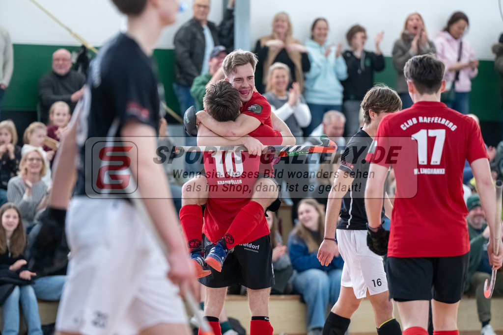 HK_20250202_102482 | 2. Bundesliga Halle Herren Club Raffelberg - Schwarz Weiss Köln am 2.2.2025 Halle am Raffelberg, Duisburg ,