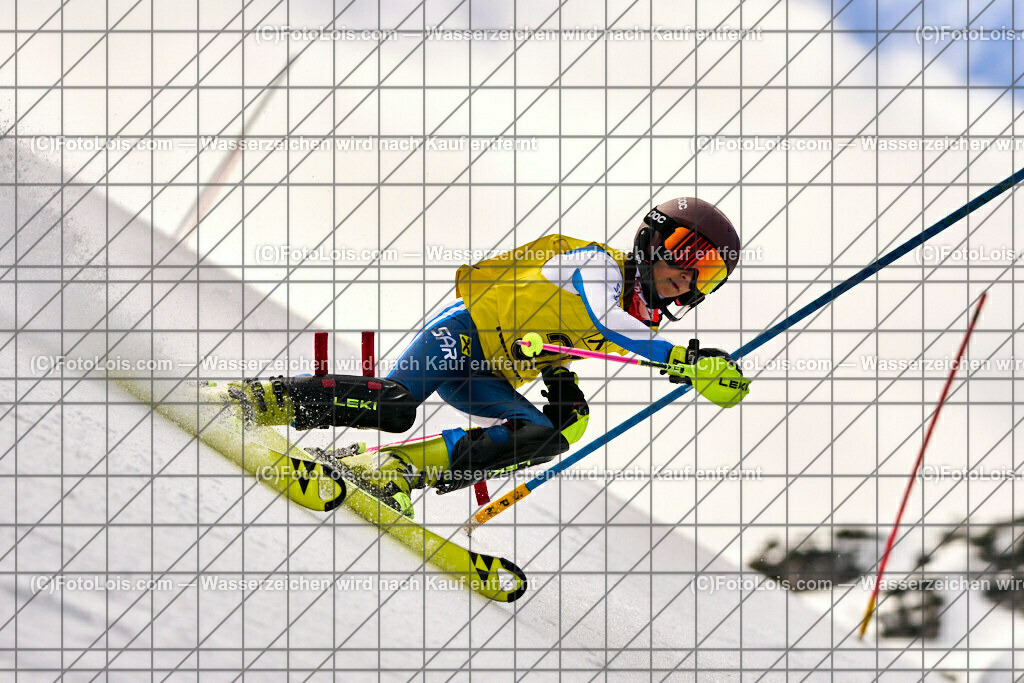 ALP8021_NOe-Kinder-LM_SL-I_Hochkar_Waschenegger Anna | (C)FotoLois.com, Alois Spandl. NÖ Kinder-Landesmeisterschaft, SLALOM im Draxlerloch am Hochkar, erster Lauf, So 18. Februar 2024.