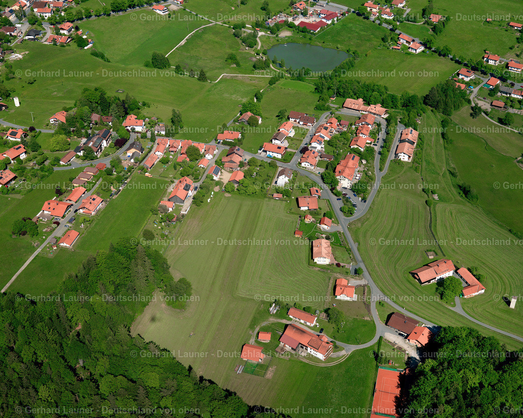 2724430 | Neuschönau Gesamtansicht mit Blick aud den Lusen, Nationalpark Bayerischer Wald