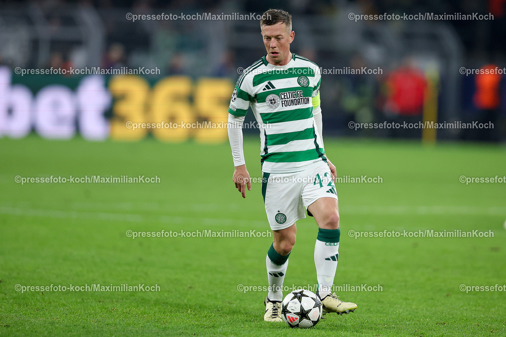 BVB01102402240 | 01.10.2024, Fußball, UEFA Champions League, Borussia Dortmund - Celtic Glasgow, 2. Spieltag, Signal Iduna Park, Saison 2024 2025: Callum McGregor Celtic #42)